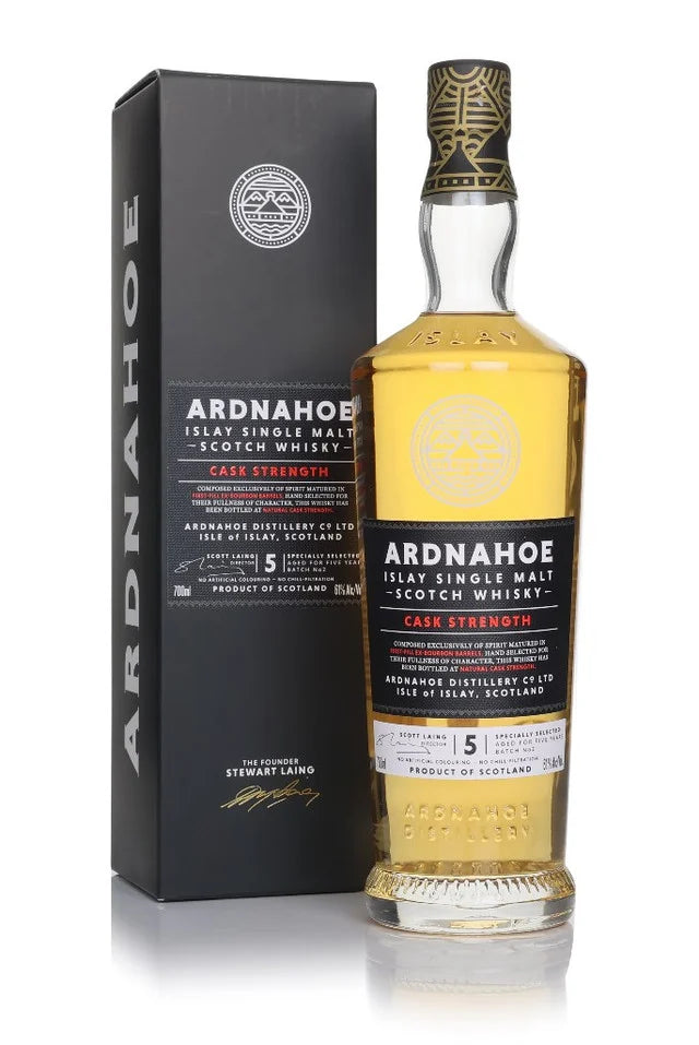 Ardnahoe 5 Year Old Cask Strength - Batch #2 Single Malt Scotch Whisky | 700ML