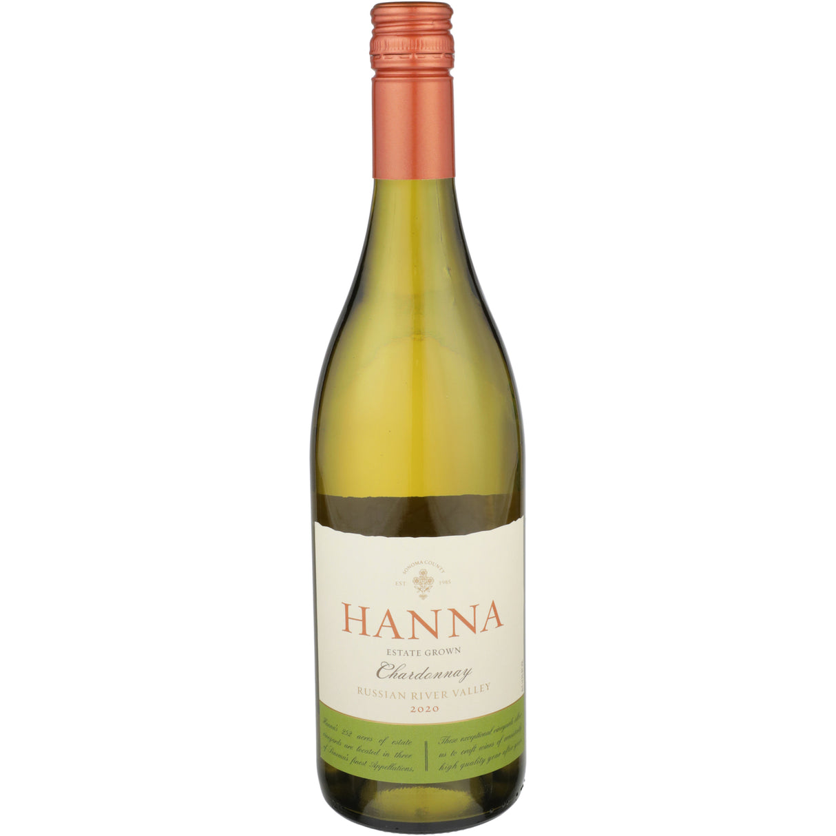2020 | Hanna Winery | Chardonnay at CaskCartel.com