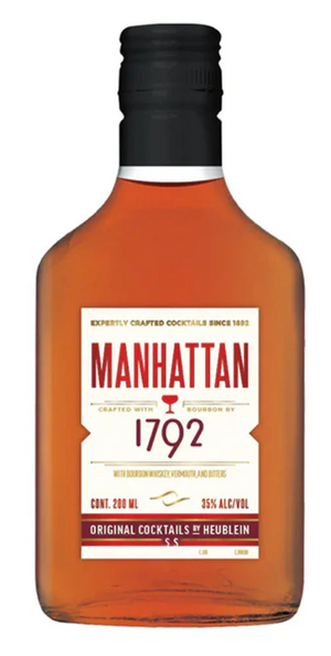 Original Cocktails by Heublein Manhattan Crafted With Bourbon by 1792 | 200ML at CaskCartel.com