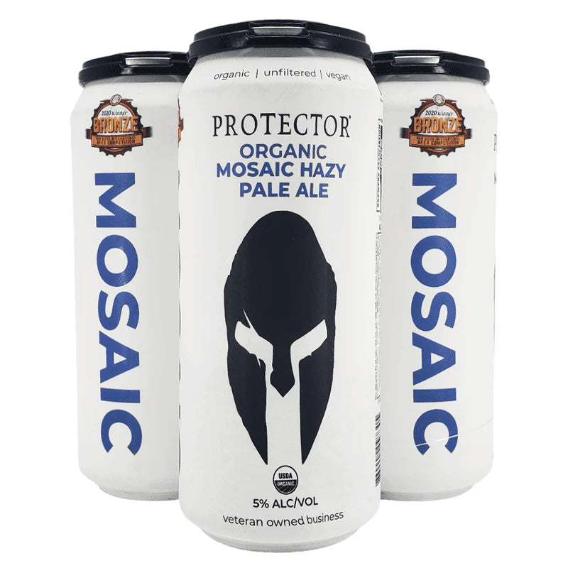 Protector Brewery Organic Mosaic Hazy Pale Ale | (4)*473ML at CaskCartel.com
