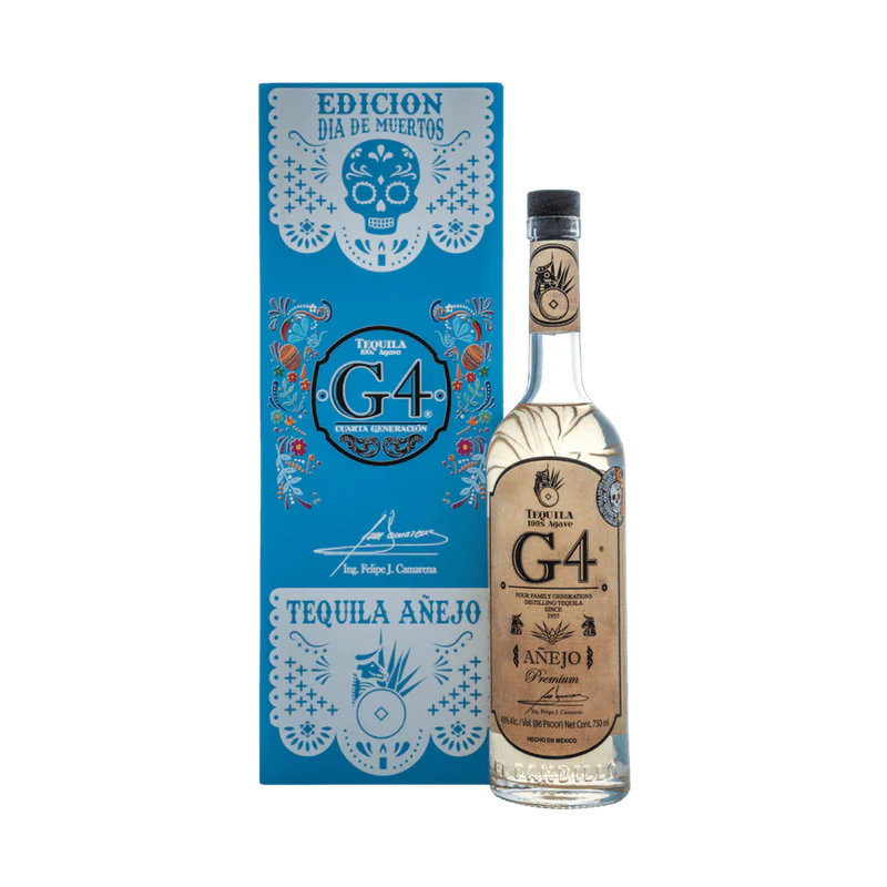 G4 | Día de Muertos | Añejo Tequila (Blue Box) at CaskCartel.com