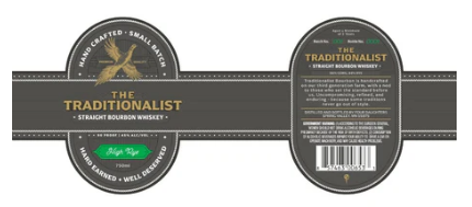 The Traditionalist High Rye Straight Bourbon Whiskey at CaskCartel.com