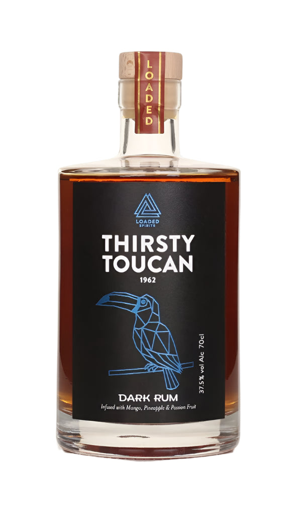 Thirsty Toucan Dark - Mango, Pineapple & Passion Fruit Rum | 700ML at CaskCartel.com