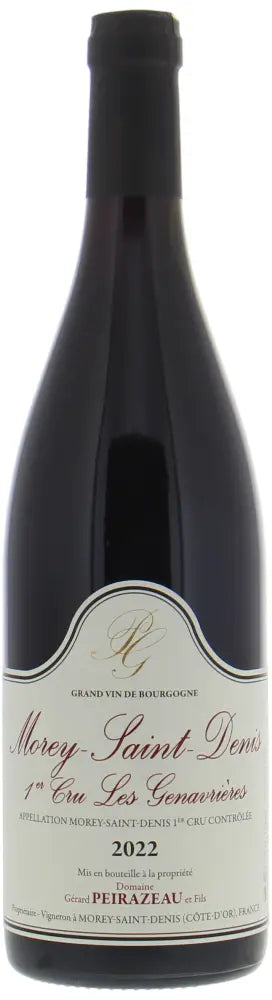 2022 | Gerard Peirazeau et Fils | Les Genavrieres at CaskCartel.com