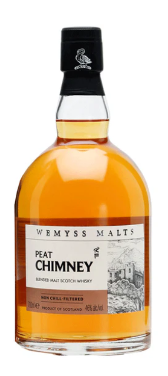 Wemyss Malts Peat Chimney Non-Chill Filtered Blended Malt Scotch Whisky at CaskCartel.com