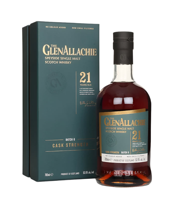 GlenAllachie 21 Year Old Batch Six Single Malt Scotch Whisky | 700ML at CaskCartel.com