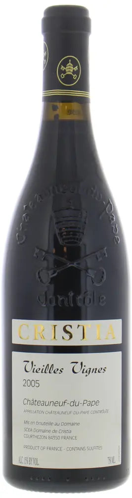 2005 | Domaine de Cristia | Chateauneuf-du-Pape Vieilles Vignes at CaskCartel.com
