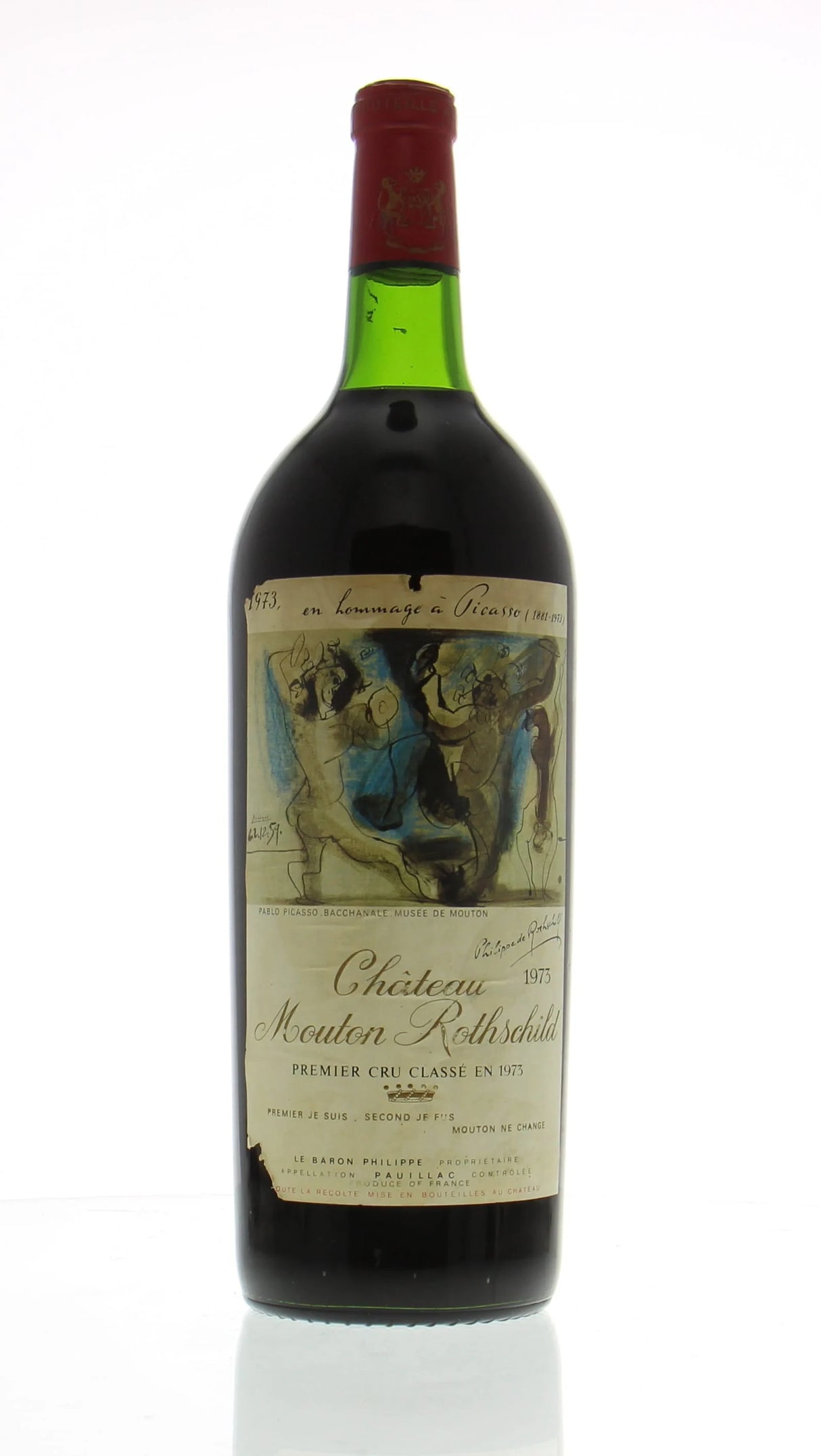 1973 | Château Mouton Rothschild | Pauillac at CaskCartel.com