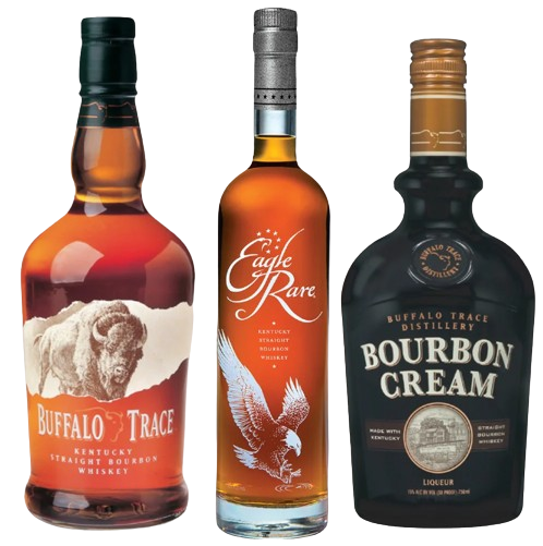 Buffalo Trace Eagle Rare Bourbon Cream (3) Bottle Bundle at CaskCartel.com