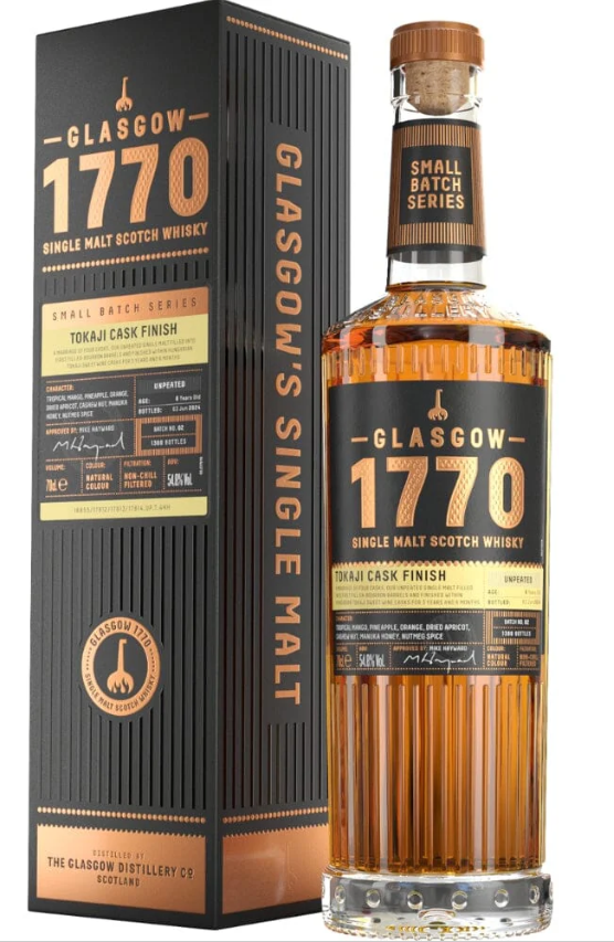 Glasgow 1770 Tokaji Cask Finish Batch #2 Single Malt Scotch Whisky | 700ML at CaskCartel.com
