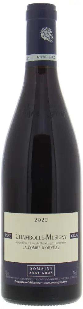 2022 | Domaine Anne Gros | Chambolle-Musigny La Combe d'Orveau at CaskCartel.com