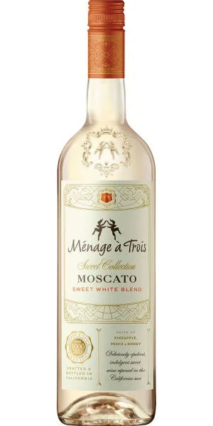 Ménage à Trois | Moscato Sweet White Blend - NV at CaskCartel.com