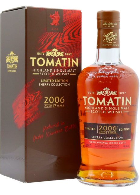 Tomatin Sherry Collection Pedro Ximenez Cask 2006 17 Year Old Single Malt Scotch Whisky | 700ML at CaskCartel.com