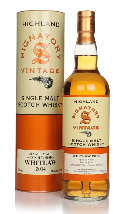 Whitlaw 10 Year Old 2014 Signatory Single Malt Scotch Whisky | 700ML at CaskCartel.com
