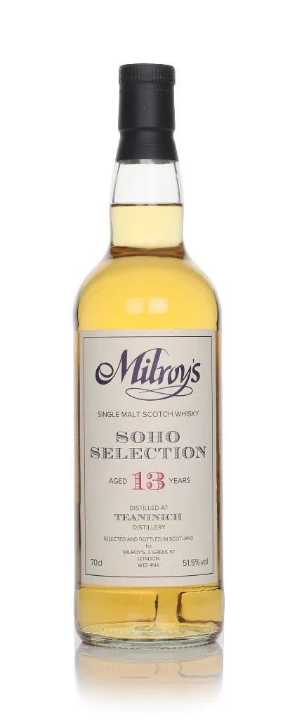Teaninich 13 Year Old 2012 - Milroy's Soho Selection Single Malt Scotch Whisky | 700ML at CaskCartel.com