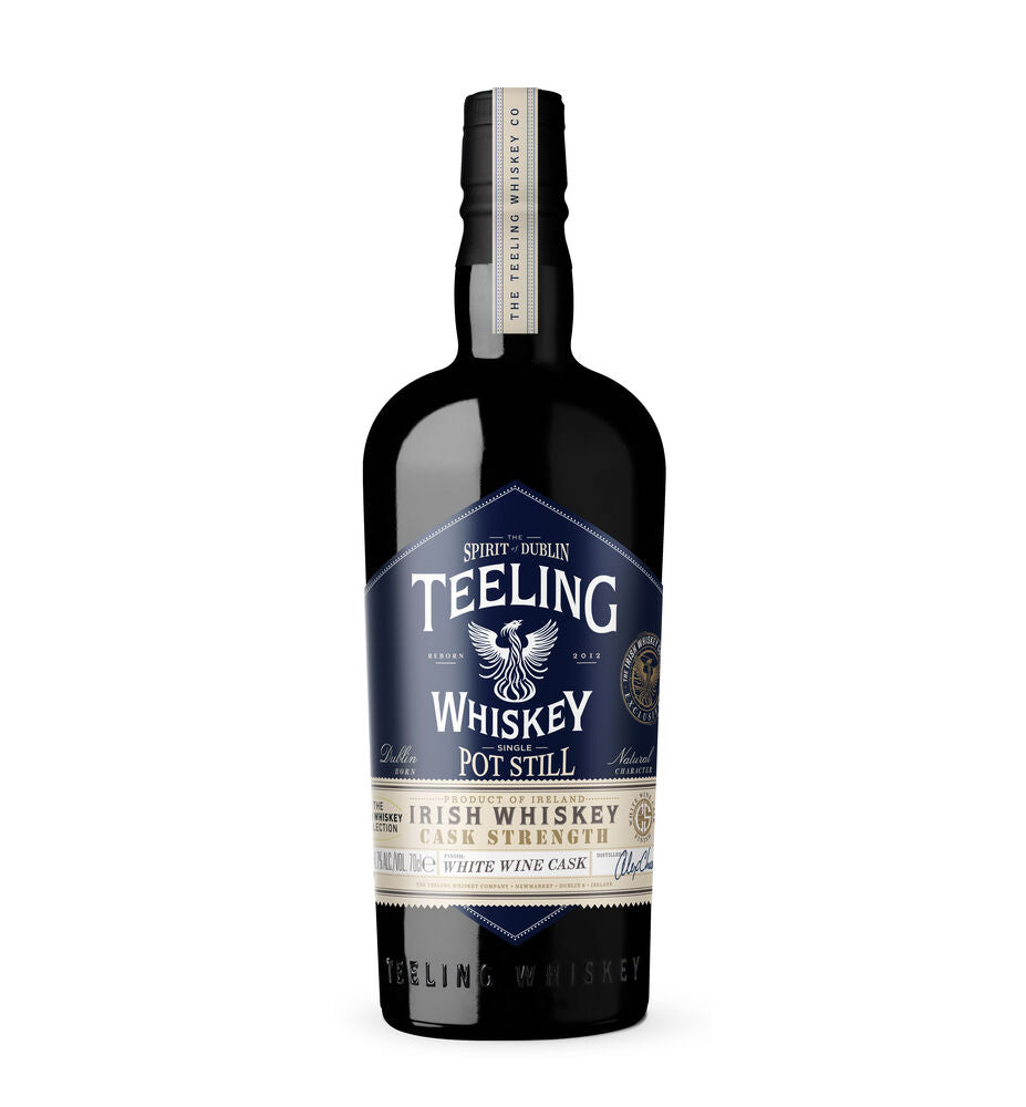 Teeling Single Pot Still White Wine Medium Toast Cask Irish Whiskey at CaskCartel.com