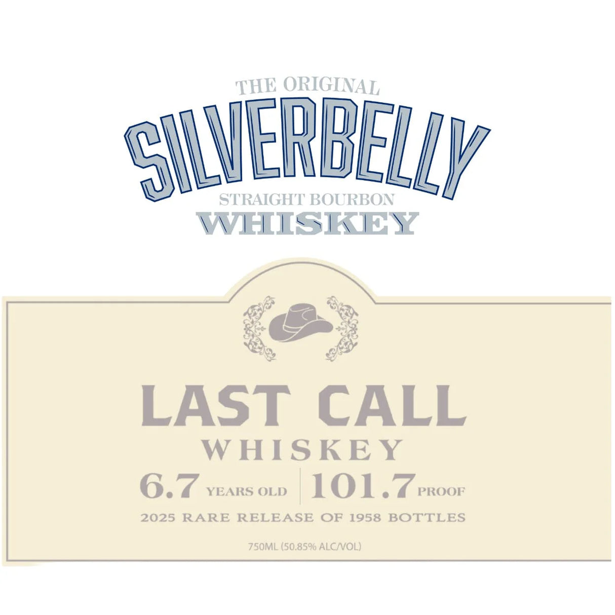 Silverbelly Last Call 2025 Rare Release by Alan Jackson Straight Bourbon Whiskey at CaskCartel.com