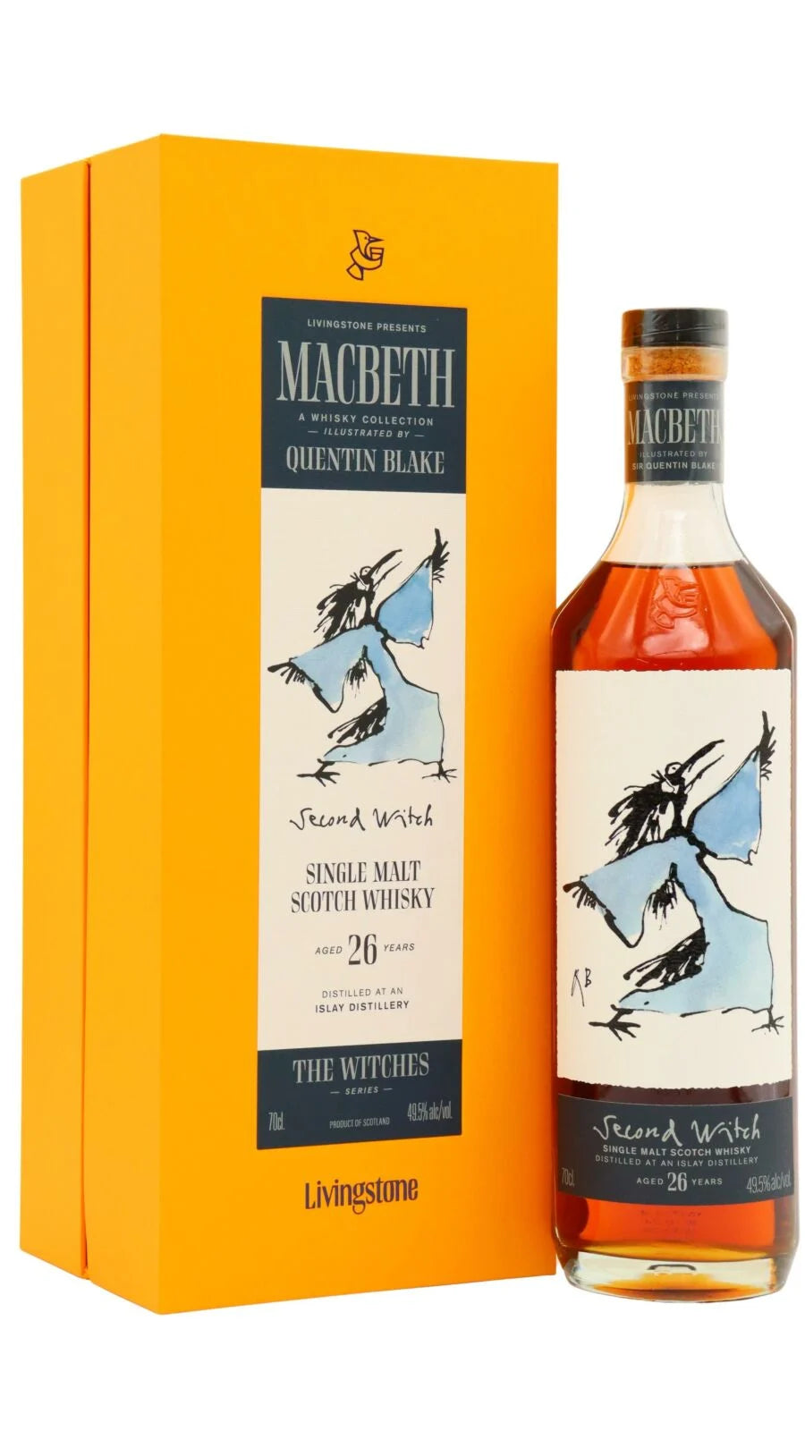 Laphroaig Macbeth Act Two - Witches Series - Second Witch 26 Year Old Single Malt Scotch Whisky | 700ML at CaskCartel.com