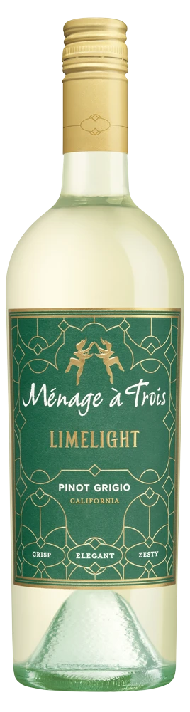 Ménage à Trois | Limelight Pinot Grigio - NV at CaskCartel.com
