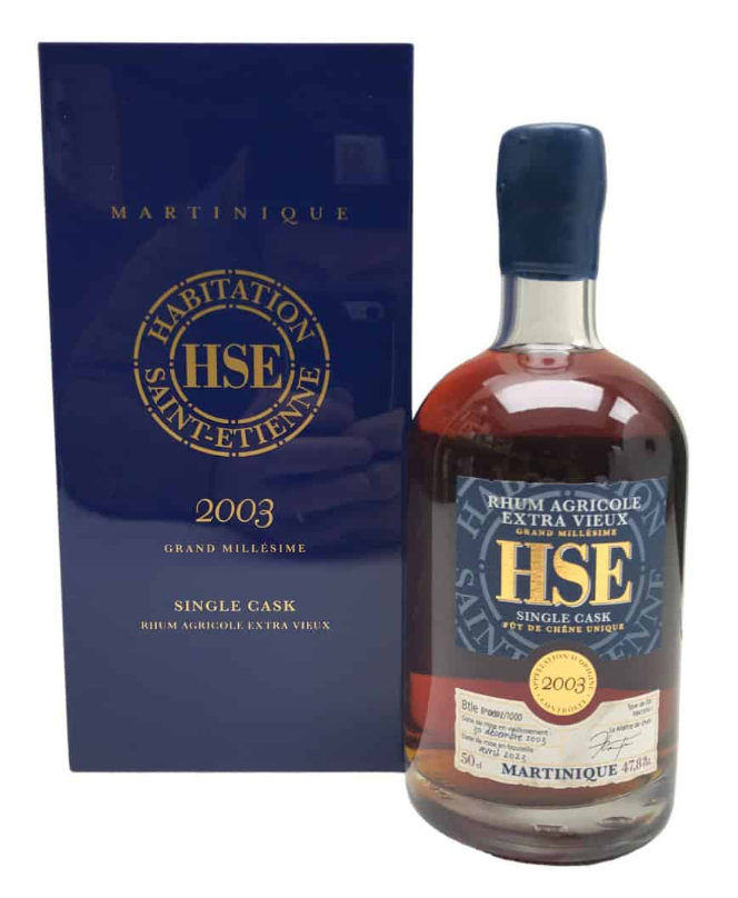 HSE Grand Millesime 2003 Single Cask Bottled 2023 Luxe Wooden Box Edition | 500ML at CaskCartel.com