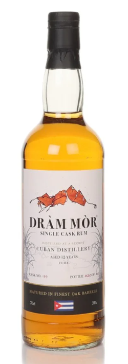 Secret Cuban 12 Year Old Cask #139 Dram Mor Rum | 700ML at CaskCartel.com