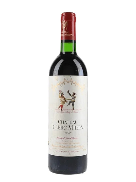 1990 | Chateau Clerc-Milon | Pauillac at CaskCartel.com