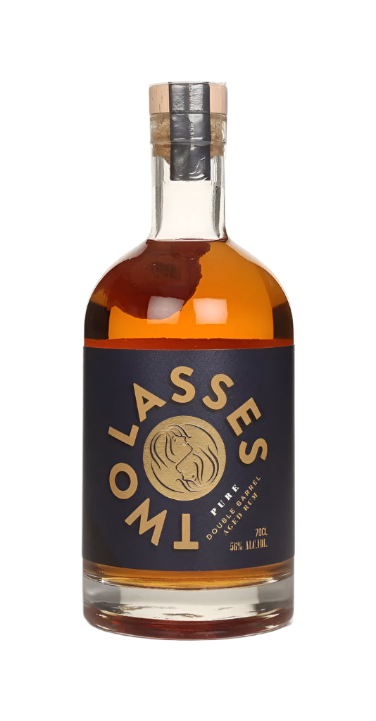 Two Lasses PURE Double Barrel Aged Rum | 700ML at CaskCartel.com