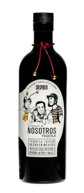 Nosotros X Chespirito Limited Edition Joven Tequila at CaskCartel.com