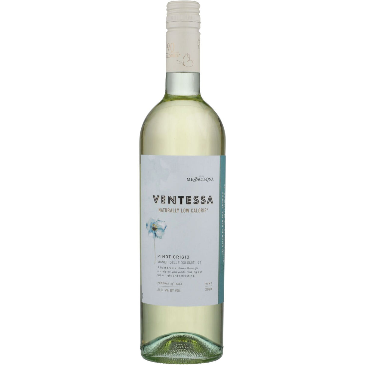 2020 | Ventessa | Naturally Low Calorie Pinot Grigio at CaskCartel.com