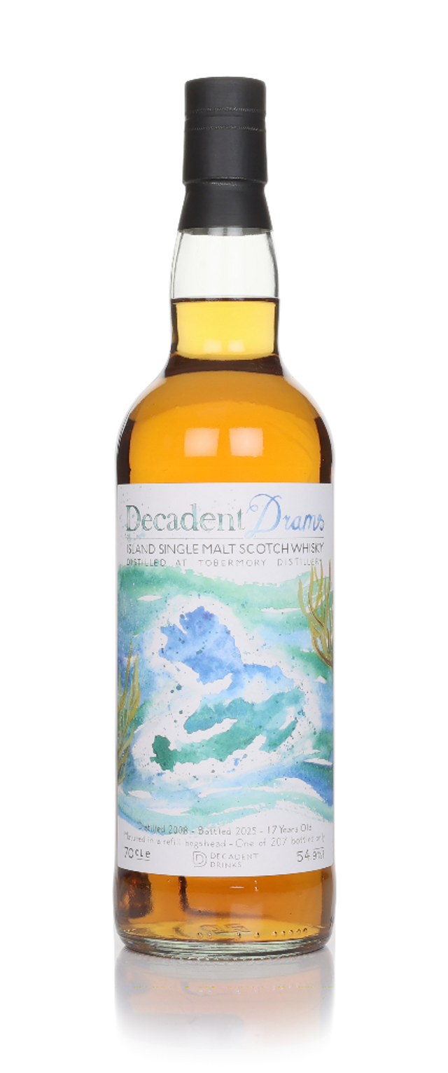 Tobermory 17 Year Old 2008 - Decadent Drams (Decadent Drinks) Single Malt Scotch Whisky | 700ML at CaskCartel.com
