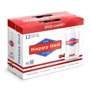 Happy Dad Hard Seltzer Wild Cherry | (12)*355ML at CaskCartel.com