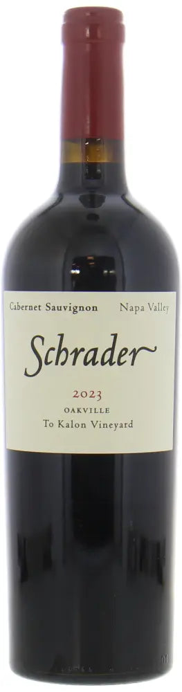 2023 | Schrader Cellars | To Kalon Vineyard Cabernet Sauvignon at CaskCartel.com