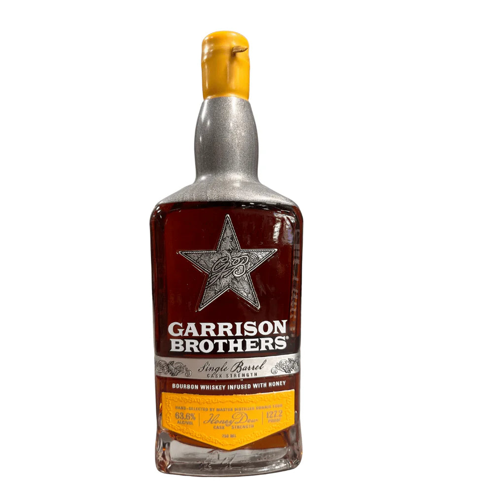 Garrison Brothers Honeydew Cask Strength 127.2 Proof Barrel HD107 Bourbon Whiskey Infused With Honey at CaskCartel.com