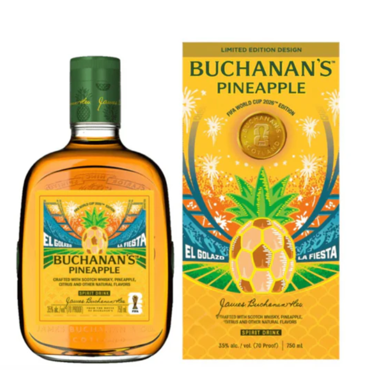 Buchanan's Pineapple FIFA World Cup 2026 Limited Edition Blended Scotch Whisky | 700ML