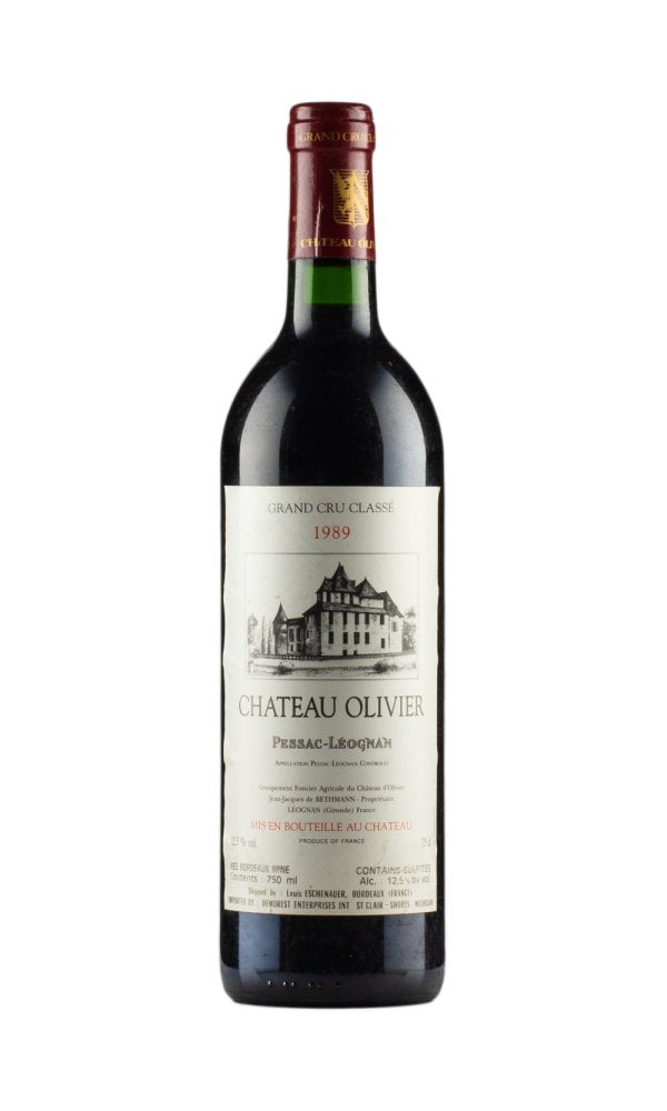1989 | Château Olivier | Pessac-Leognan at CaskCartel.com