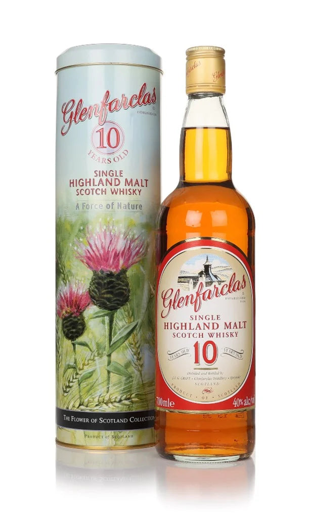 Glenfarclas 10 Year Old Flower of Scotland Collection 1990s Single Malt Scotch Whisky | 700ML at CaskCartel.com