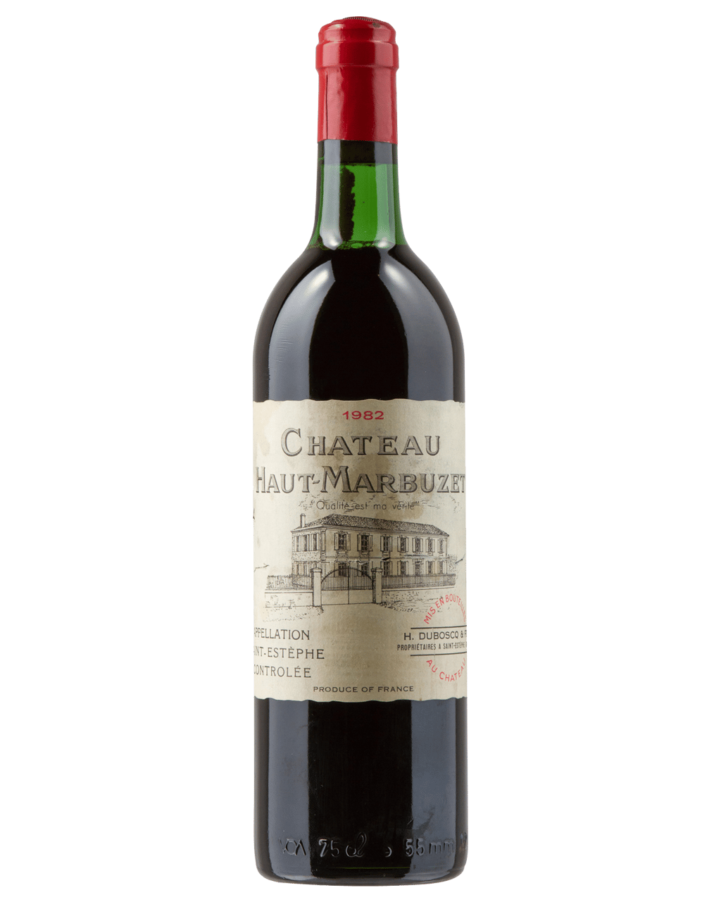 1982 | Château Haut-Marbuzet | Saint-Estephe at CaskCartel.com