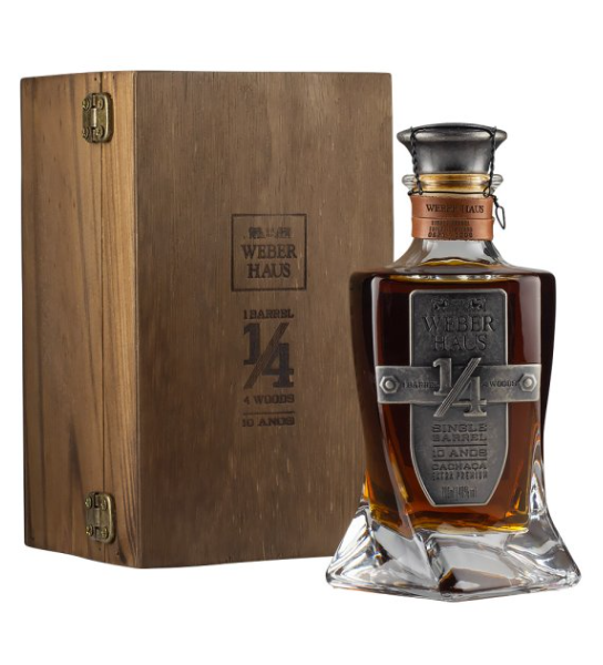 Weber Haus 10 Year Old Single Barrel Cachaca | 700ML at CaskCartel.com