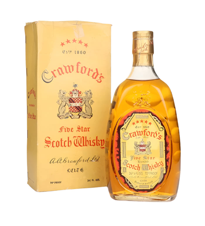 Crawford's Five Star - 1970s Blended Scotch Whisky at CaskCartel.com