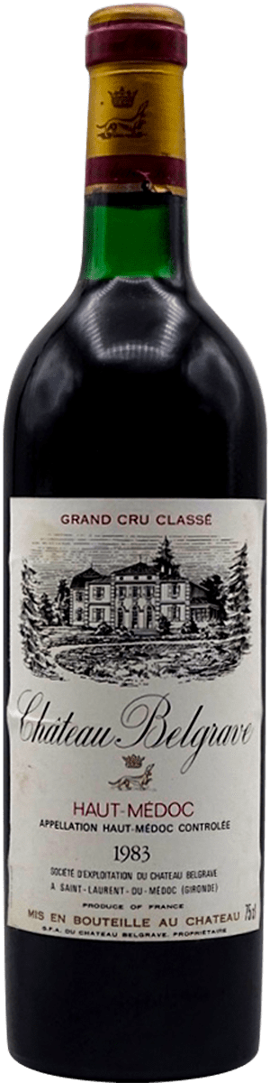 1983 | Chateau Belgrave | Haut-Medoc at CaskCartel.com