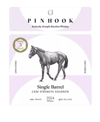 Pinhook Bourbon 5 Year Old Single Barrel Cask 2024 Release Strength Bourbon Whisky at CaskCartel.com