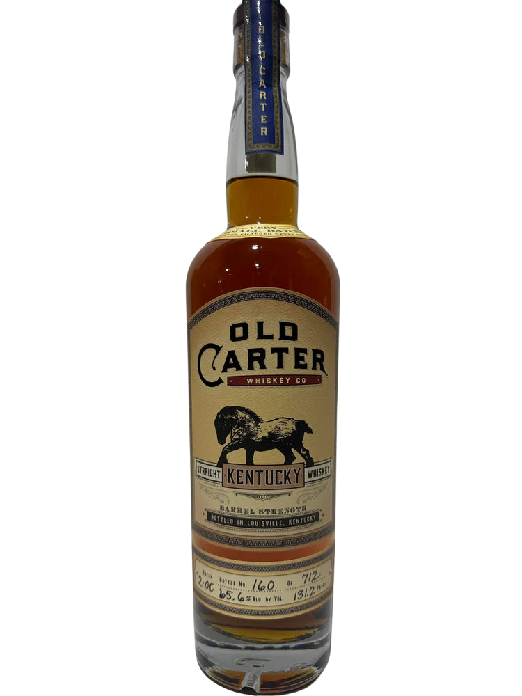 Old Carter Very Small Batch 2-OC Barrel strength Straight Kentucky Whiskey 131.2 Proof Bottle 160 of 712 at CaskCartel.com