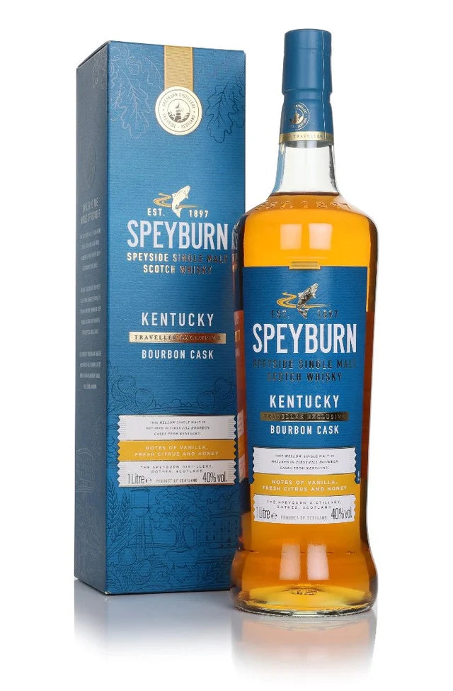 Speyburn Kentucky Bourbon Cask Single Malt Scotch Whisky | 1L at CaskCartel.com
