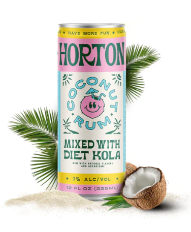 Horton Diet Kola Coconut Rum By Krista Horton | 355ML