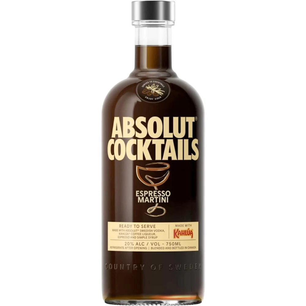 Absolut Espresso Martini Cocktail at CaskCartel.com