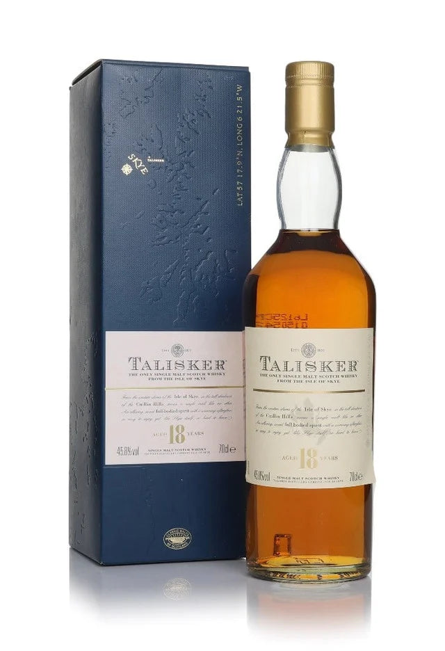 Talisker 18 Year Old - Pre 2012 Single Malt Scotch Whisky | 700ML at CaskCartel.com