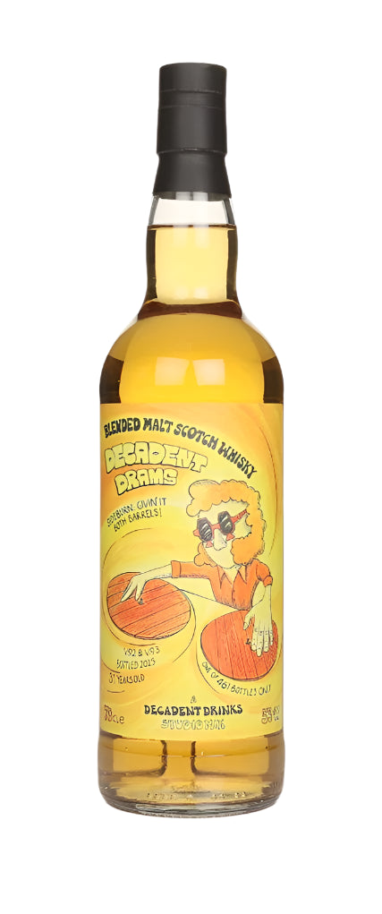 Sideburn 31 Year Old Decadent Drams (Decadent Drinks) Blended Malt Scotch Whisky | 700ML at CaskCartel.com