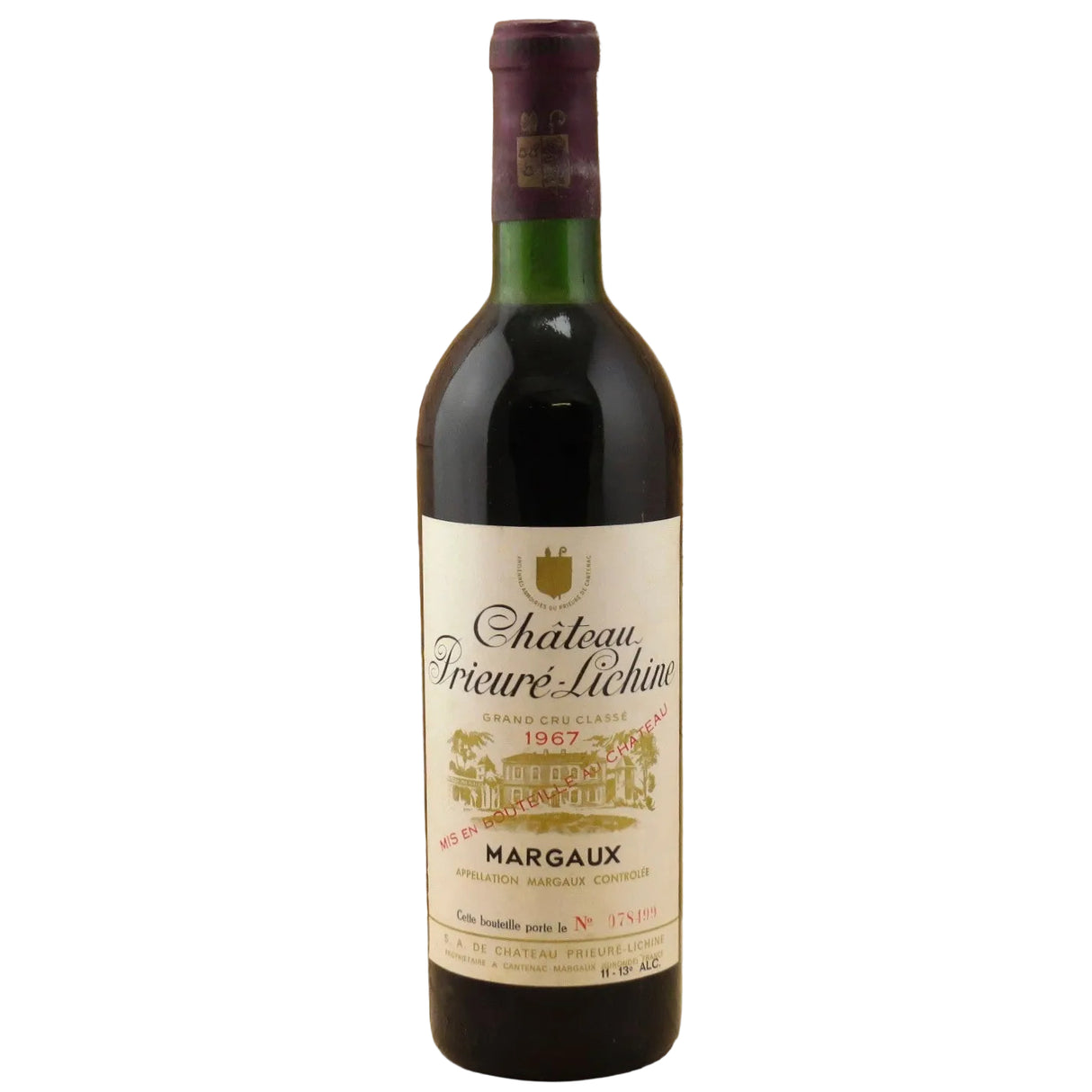 1967 | Chateau Prieure-Lichine | Margaux at CaskCartel.com