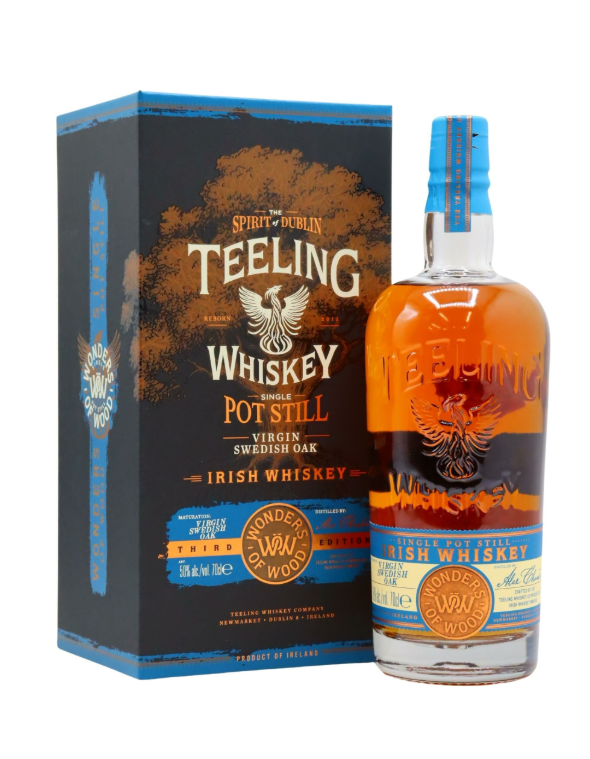 Teeling Wonders Of Wood Vol 3 Virgin Swedish Oak Irish Whiskey | 700ML at CaskCartel.com