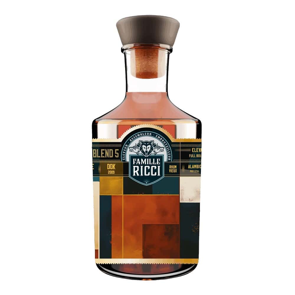 Famille Ricci Unique Blend 5 Trinidad Jamaica Rum | 500ML at CaskCartel.com